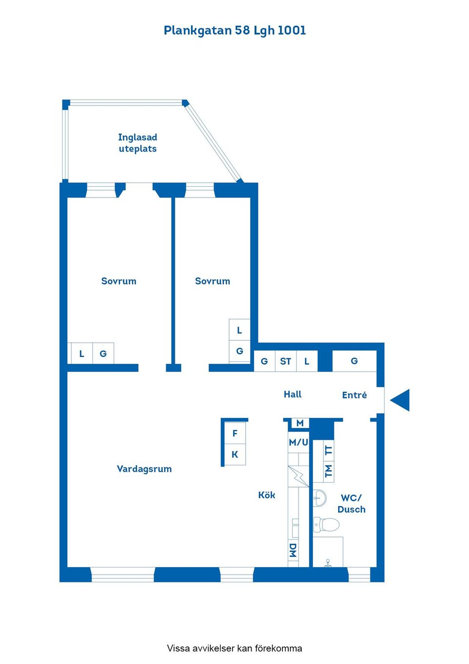 Bostadsrätt, Plankgatan 58, Centralt, Norrköping