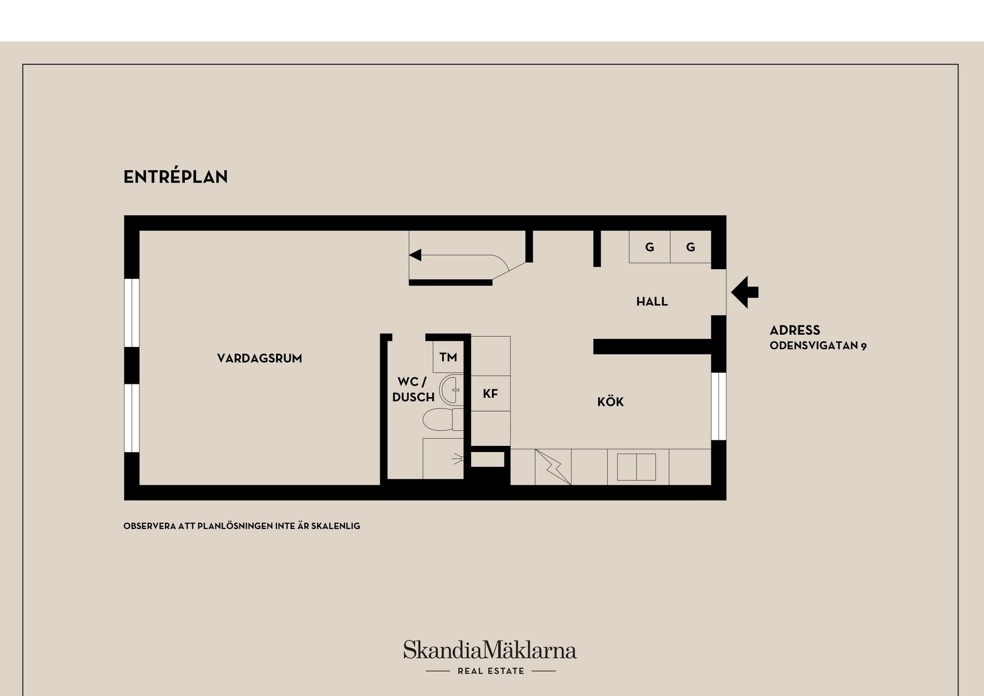 Bostadsrätt, Odensvigatan 9, Odensvi, Västerås