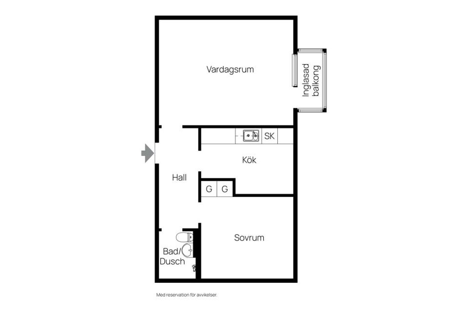 Bostadsrätt, Styrmansgatan 3, Bergkvara, Torsås