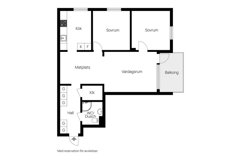 Bostadsrätt, Ringvägen 12, Kungsängen centrum, Upplands-Bro