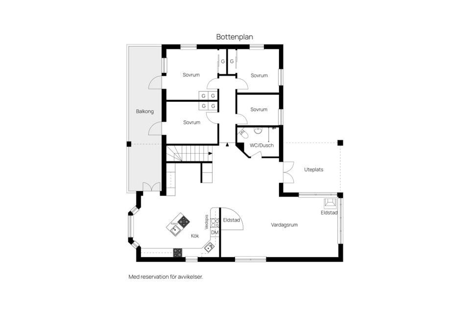 Villa, Bromsvägen 14, Nacka