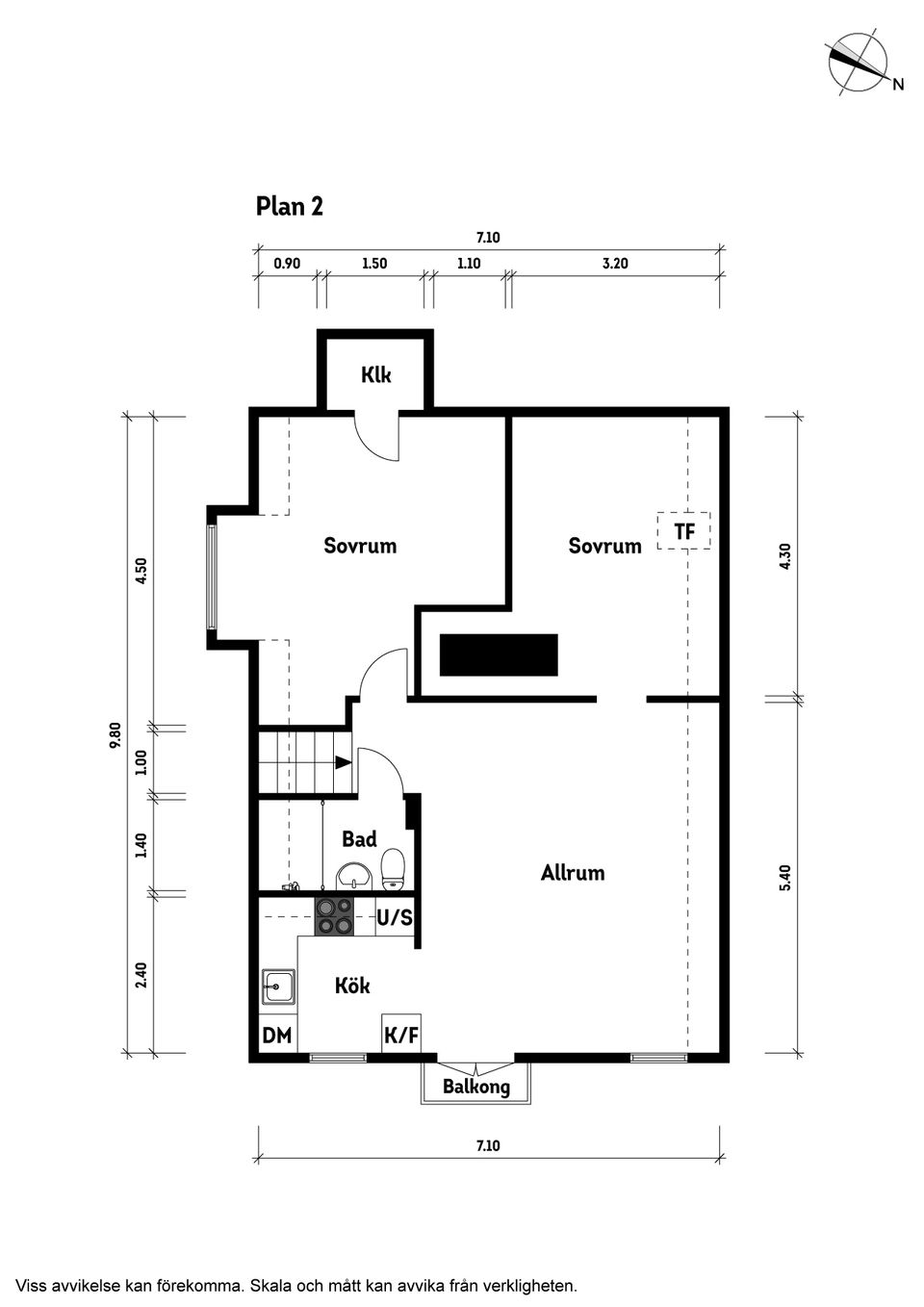 Bostadsrätt, Gröna Längan 1F, Ljungbyhed, Klippan