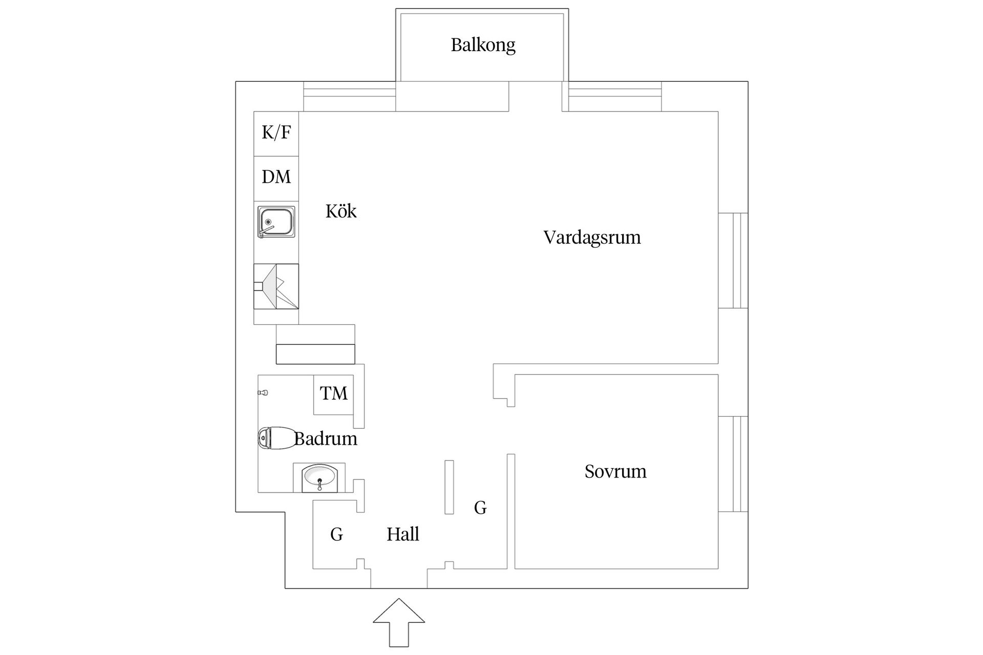 Bostadsrätt, Simrishamnsvägen 12, Björkhagen, Stockholm