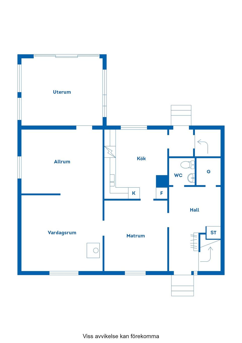 Villa, Holmers väg 11, Heberg, Falkenberg