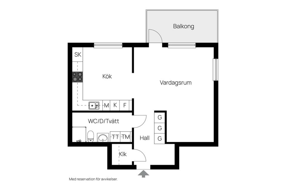 Bostadsrätt, Siktargatan 18, Industristaden/Kungsängen, Uppsala