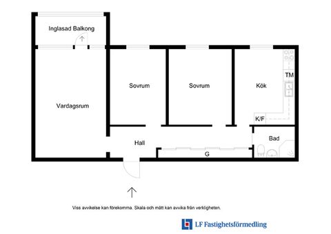 Bostadsrätt, Estlandsgatan 5A, Heleneholm, Malmö