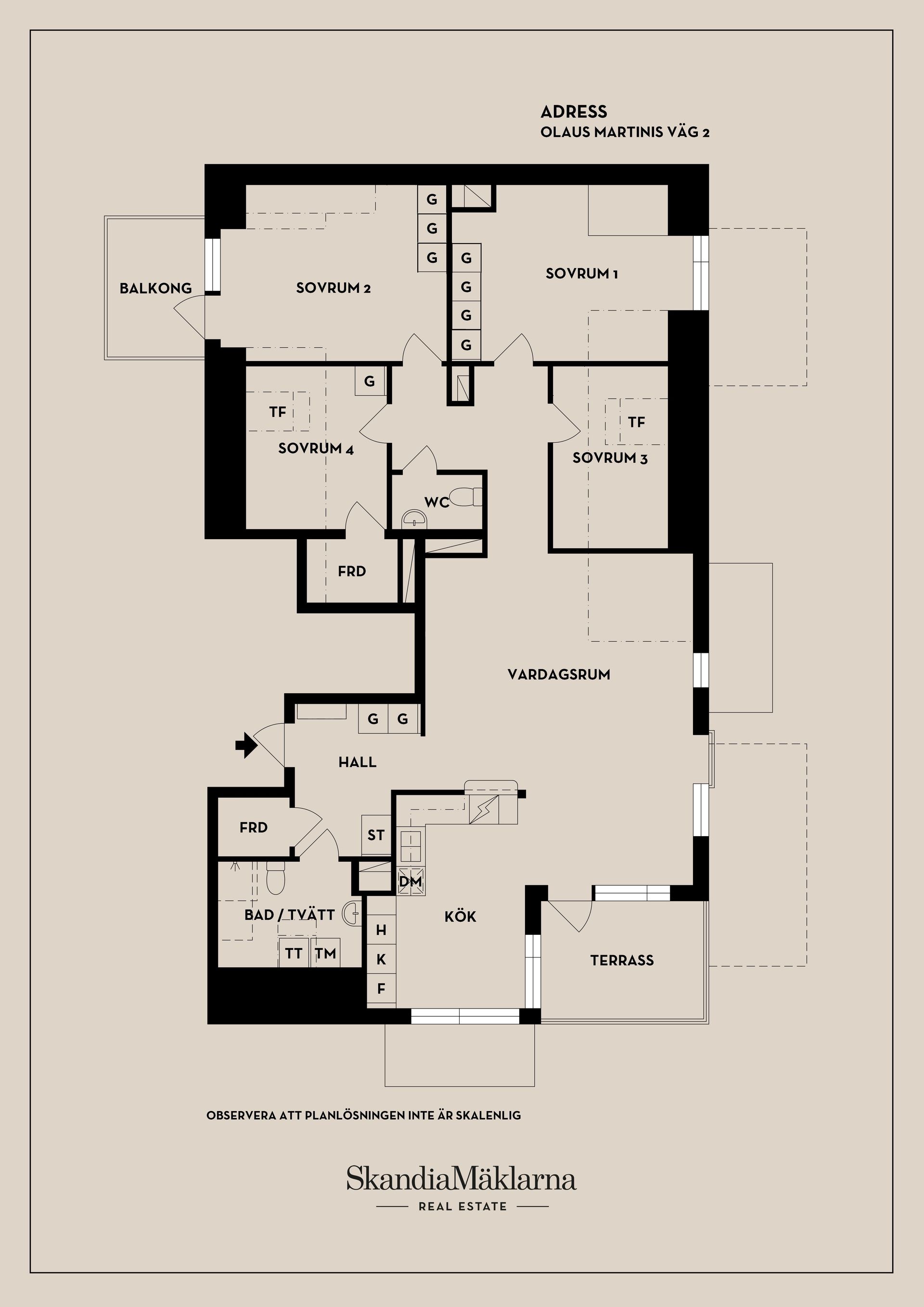 Bostadsrätt, Olaus Martinis väg 2, Nyköping