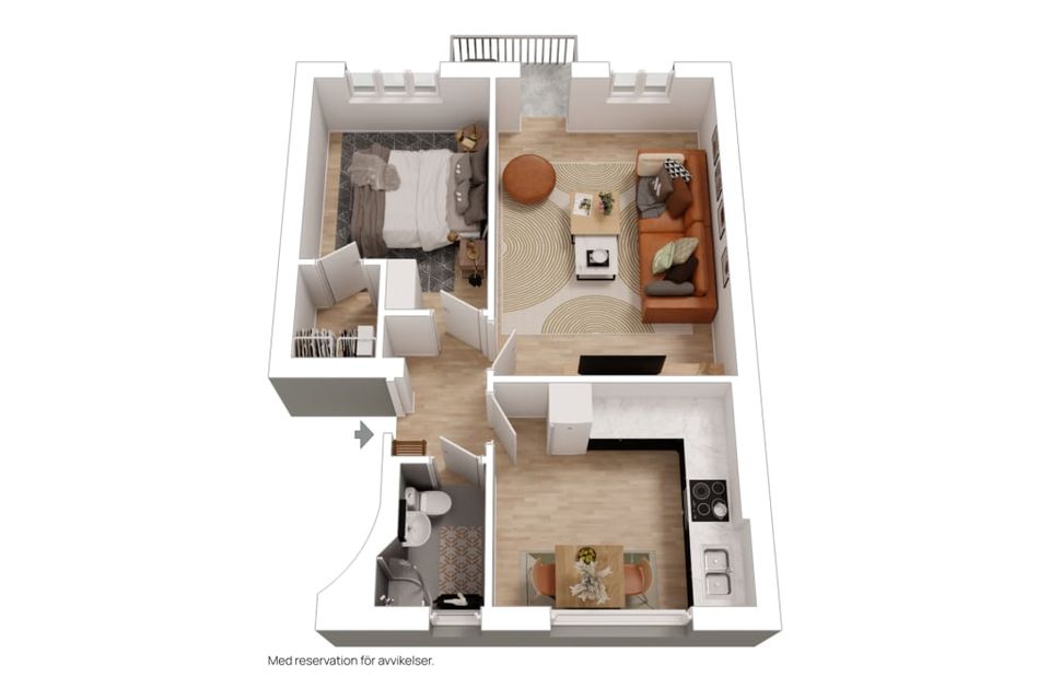 Bostadsrätt, Erikslundsgatan 9, Borås
