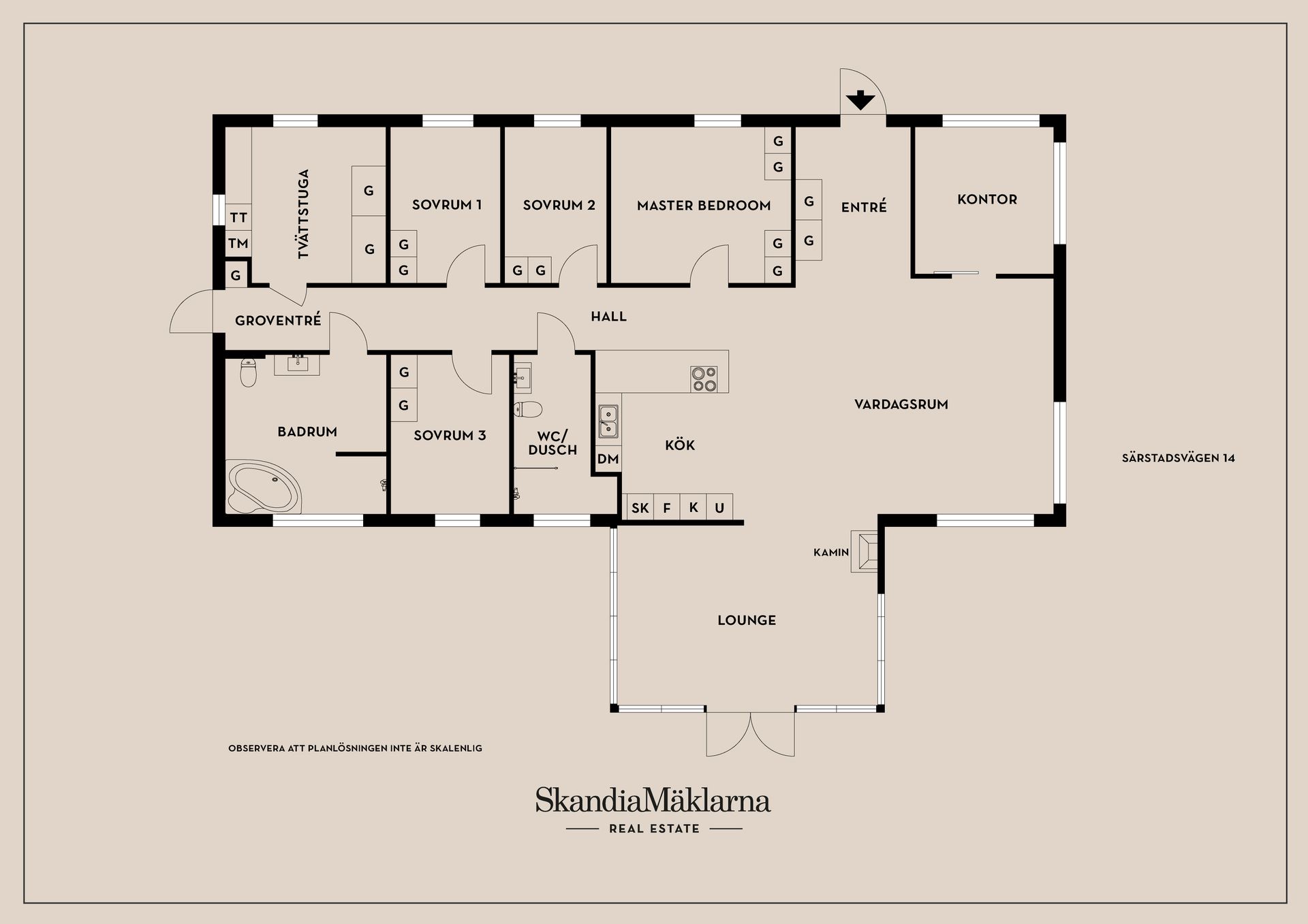 Villa, Särstadsvägen 14, Gistad, Linköping