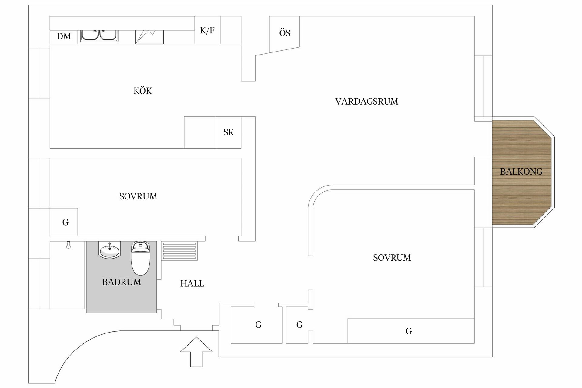 Bostadsrätt, Anders Zornsgatan 21D, Örgryte, Göteborg