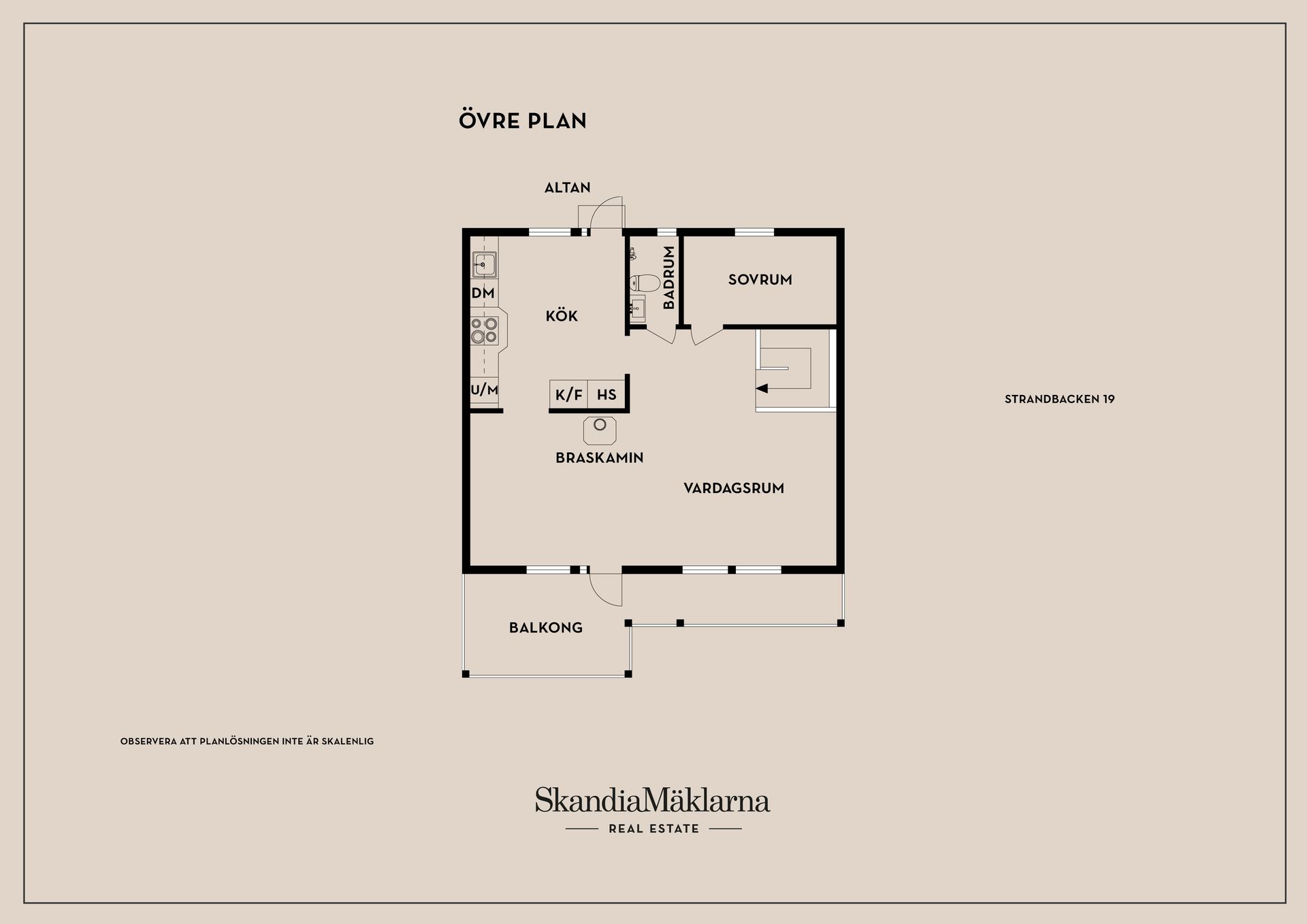 Villa, Strandbacken 19, Uttran, Botkyrka