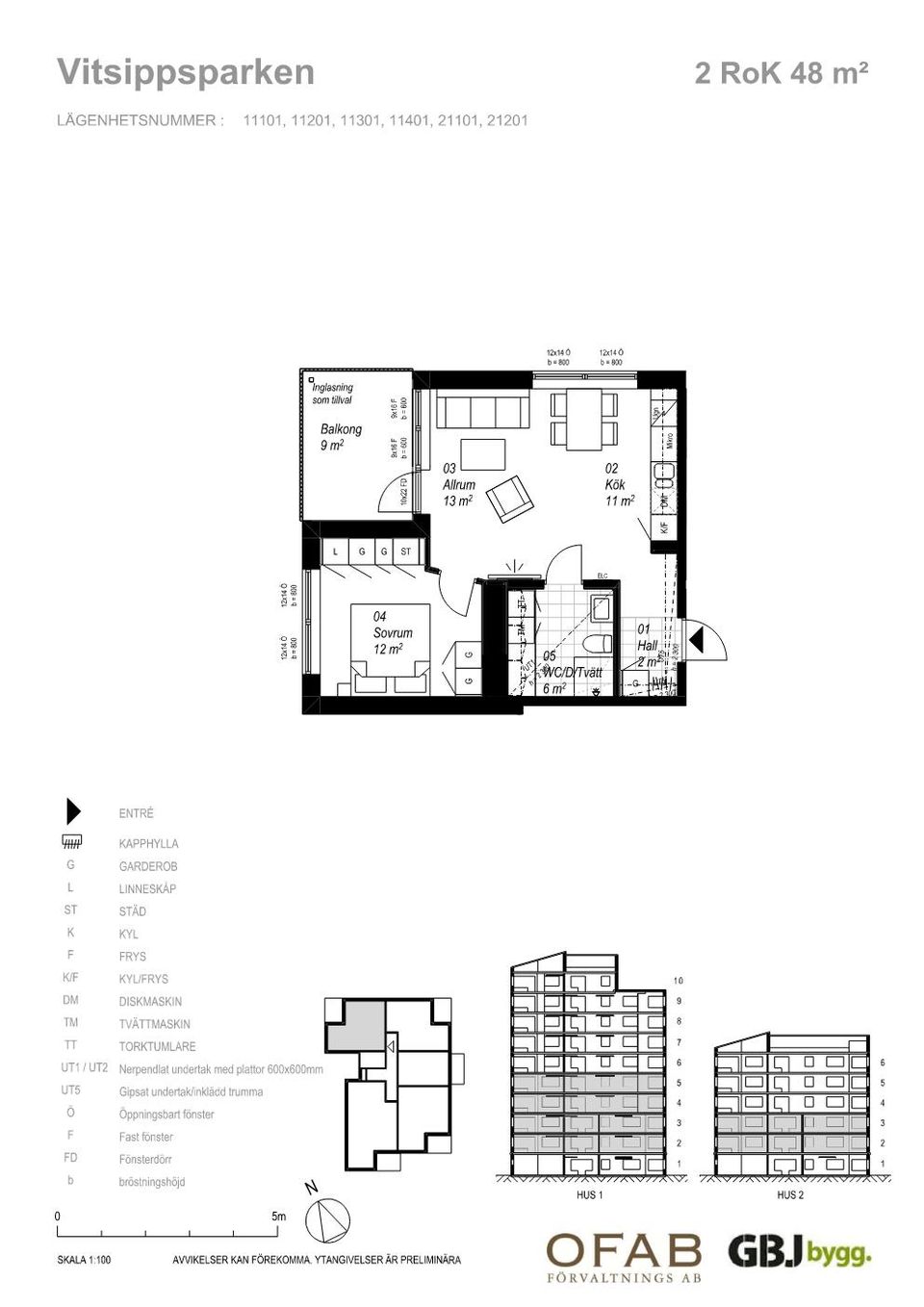 Bostadsrätt, Vitsippegatan 15, Habo