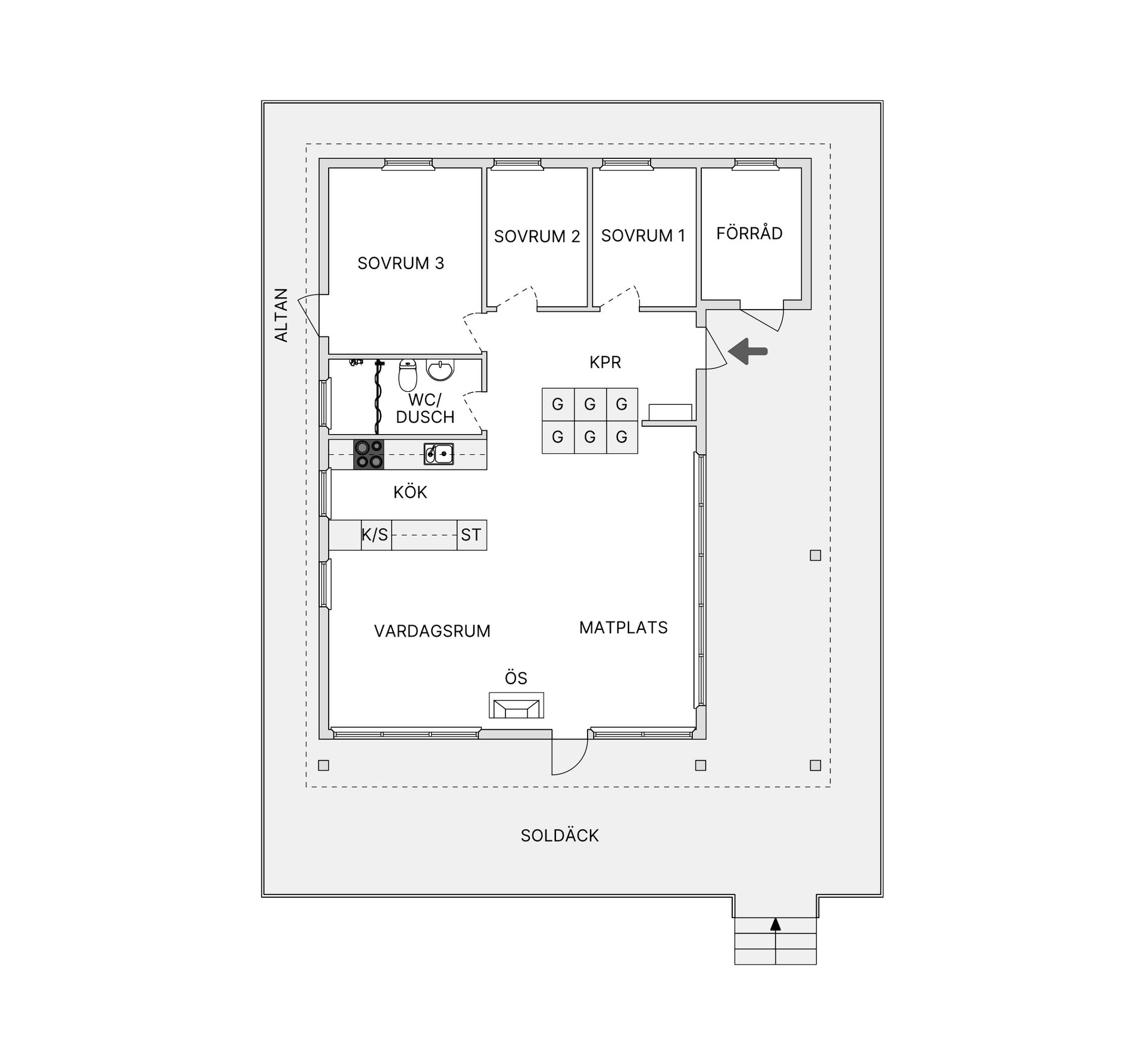 Fritidshus, Väbynäsvägen 39, Ronneby