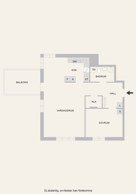 Bostadsrätt, Floravägen 21, Centralt, Nynäshamn