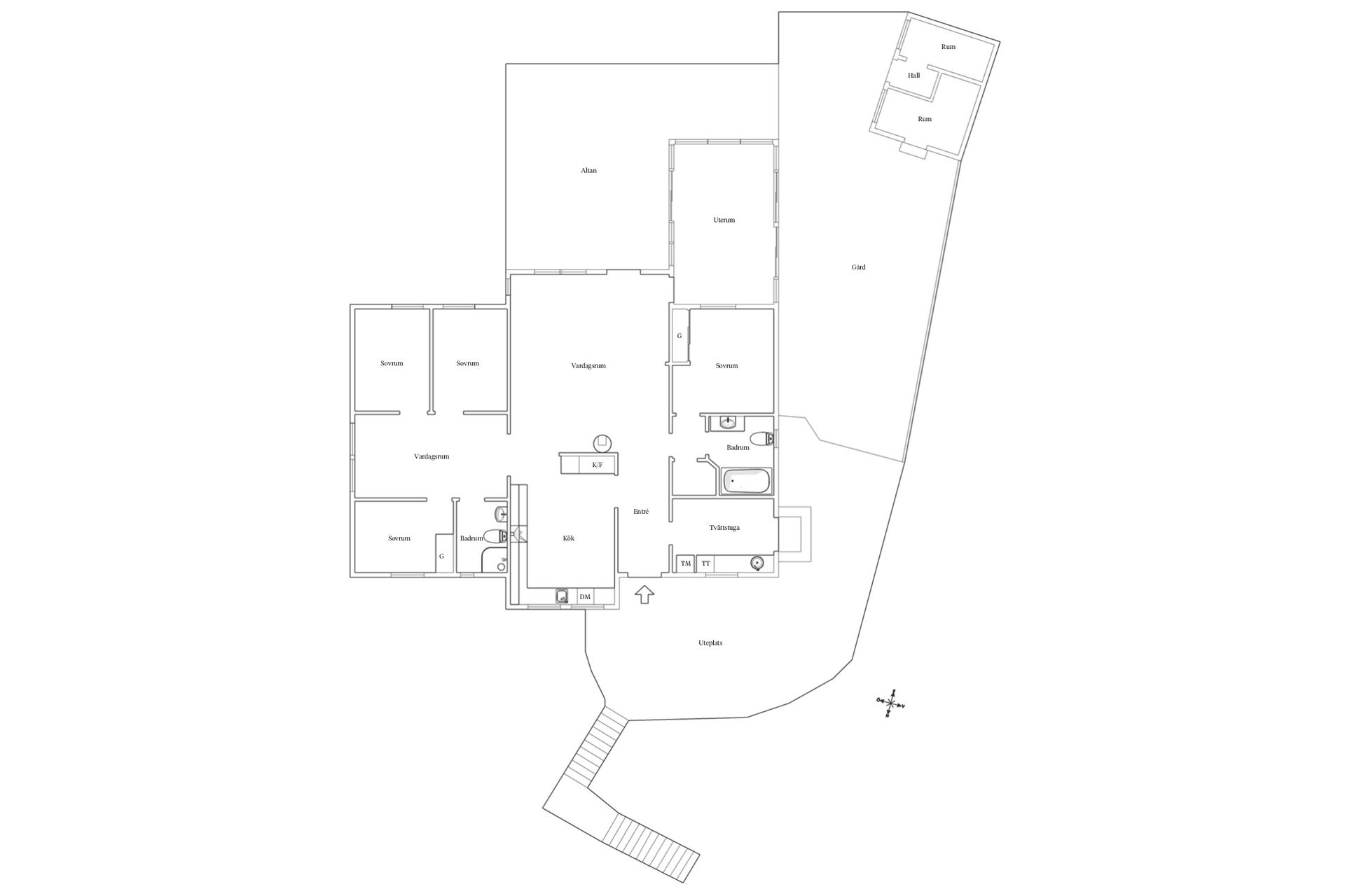 Villa, Kråkered Södra Vik 8, Kråkered, Borås