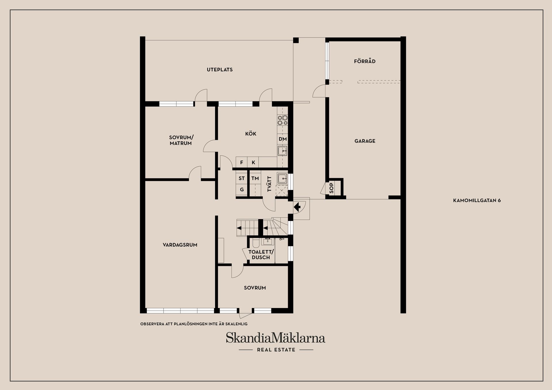 Villa, Kamomillgatan 6, Karlstad