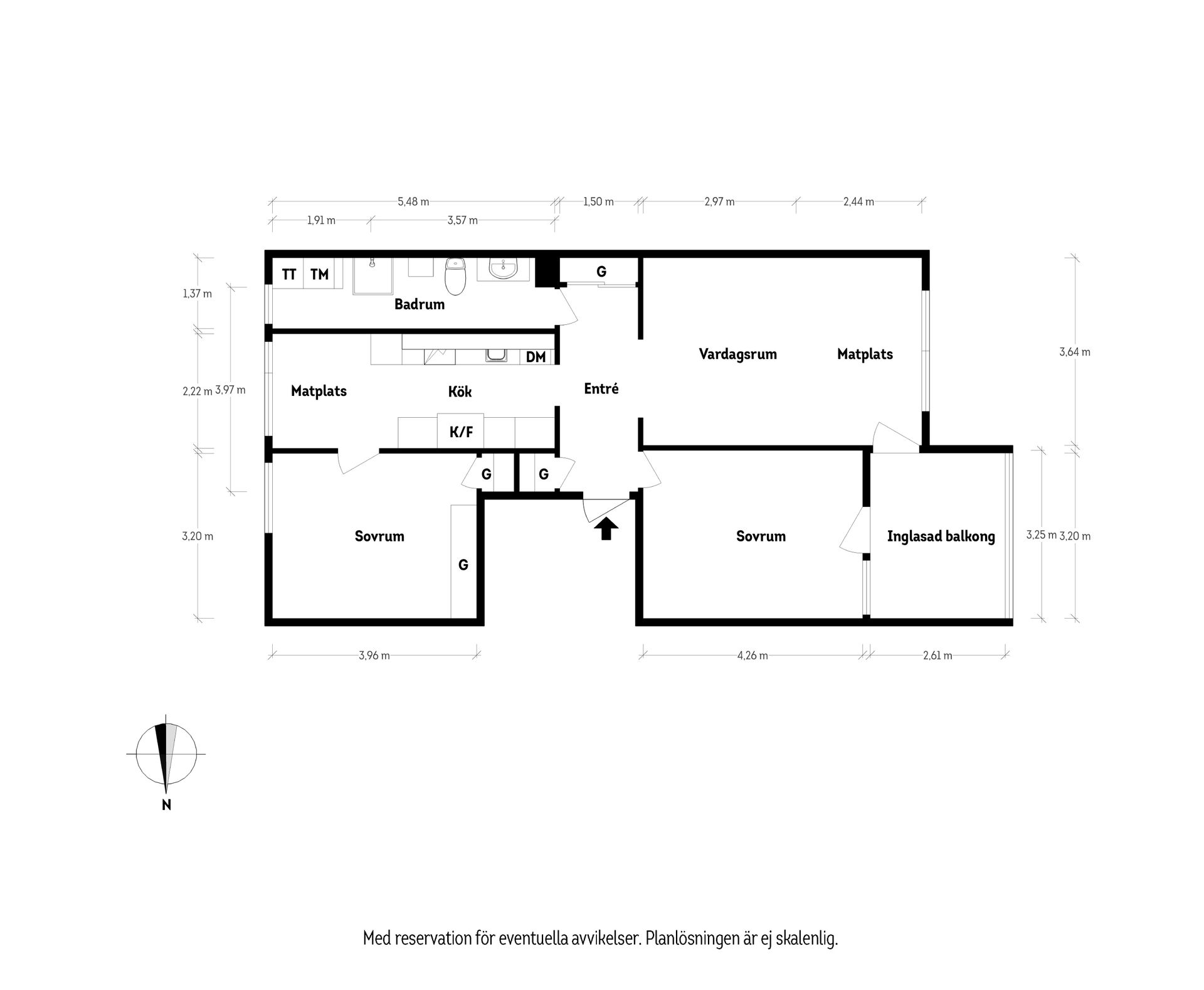 Bostadsrätt, Nordostpassagen 27, Linnéstaden, Göteborg