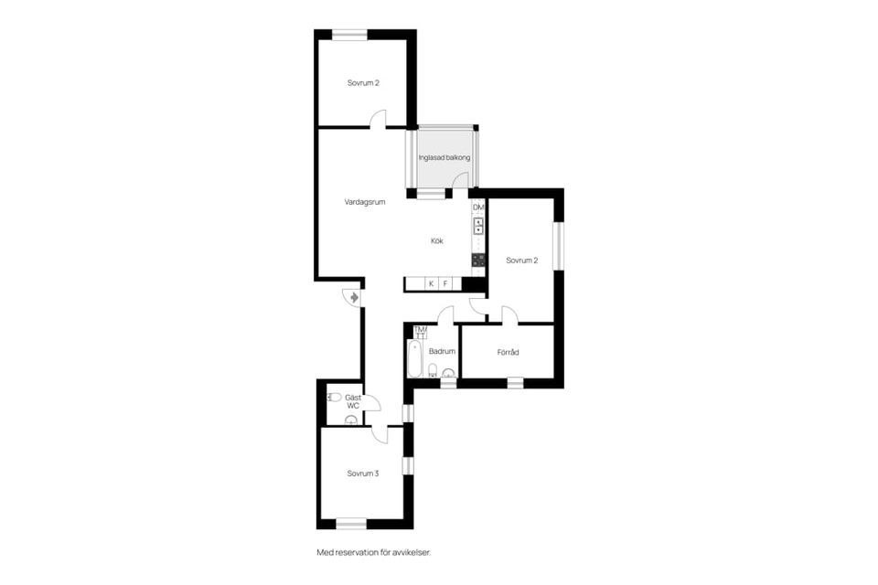 Bostadsrätt, Fredriksbergsvägen 5, Vaxholm
