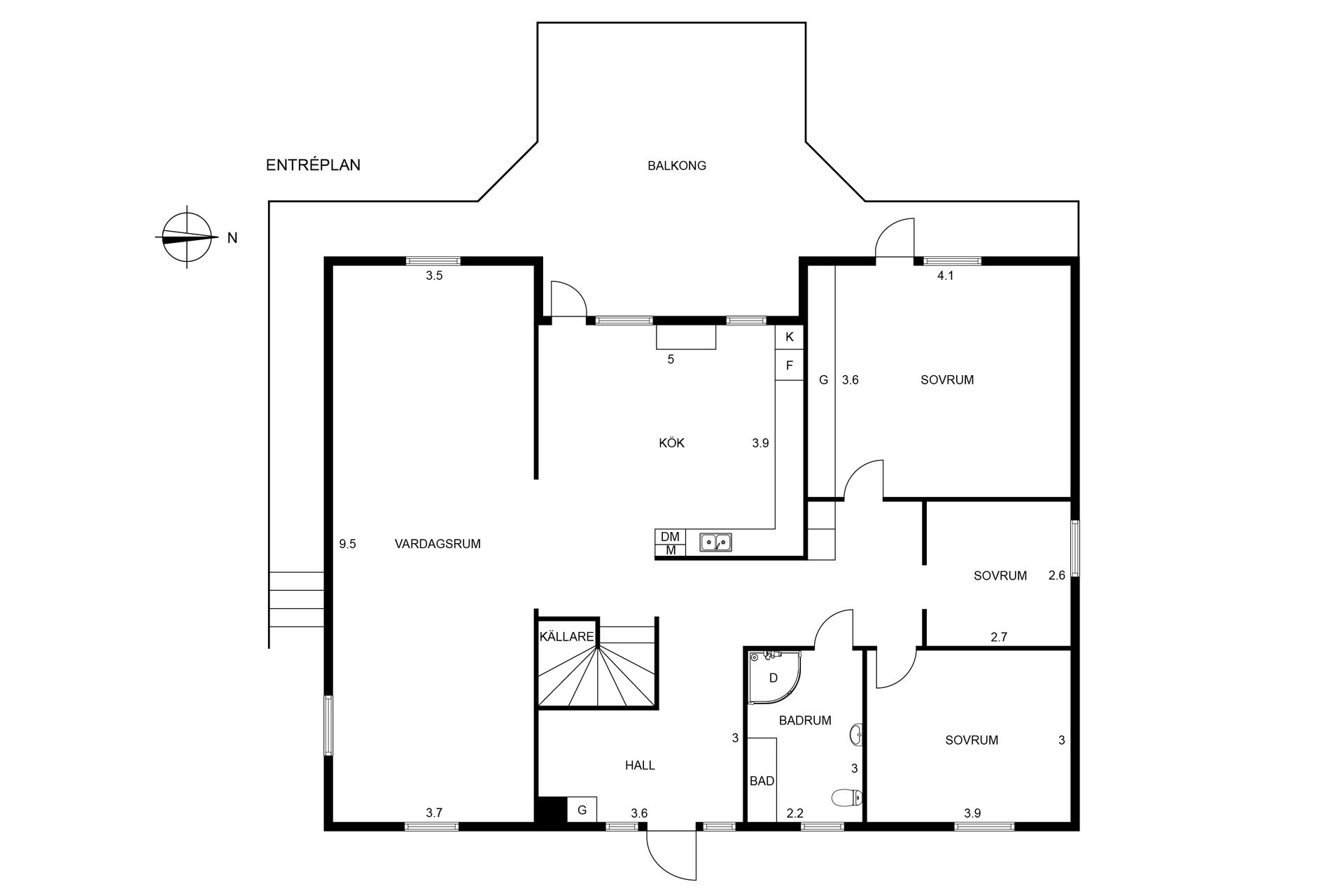 Villa, Falkvägen 14, Vargön, Vänersborg