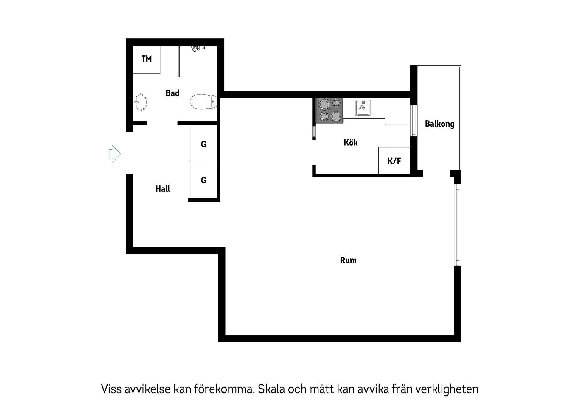 Bostadsrätt, Furusundsgatan 8, 3 tr, Gärdet, Stockholm