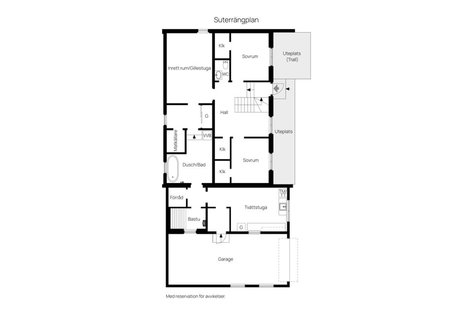 Villa, Glasbergsvägen 3, Villaryd / Centrum, Lycksele