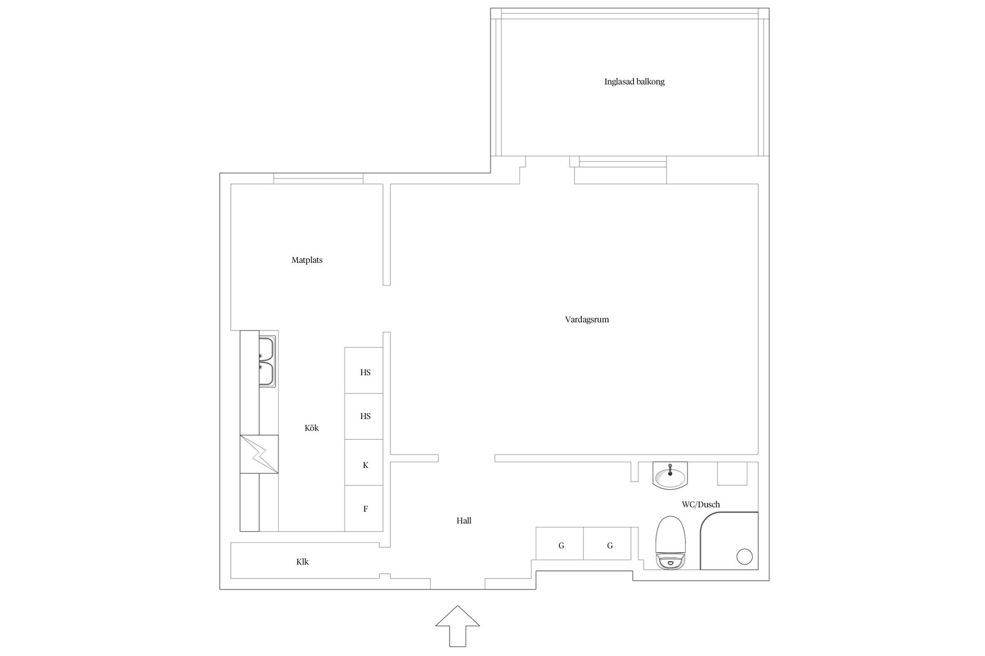 Bostadsrätt, Parkgatan 3B, Parkstaden, Borås