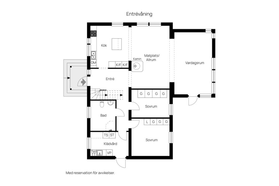 Villa, Mariestadsvägen 15, Granloholm, Sundsvall
