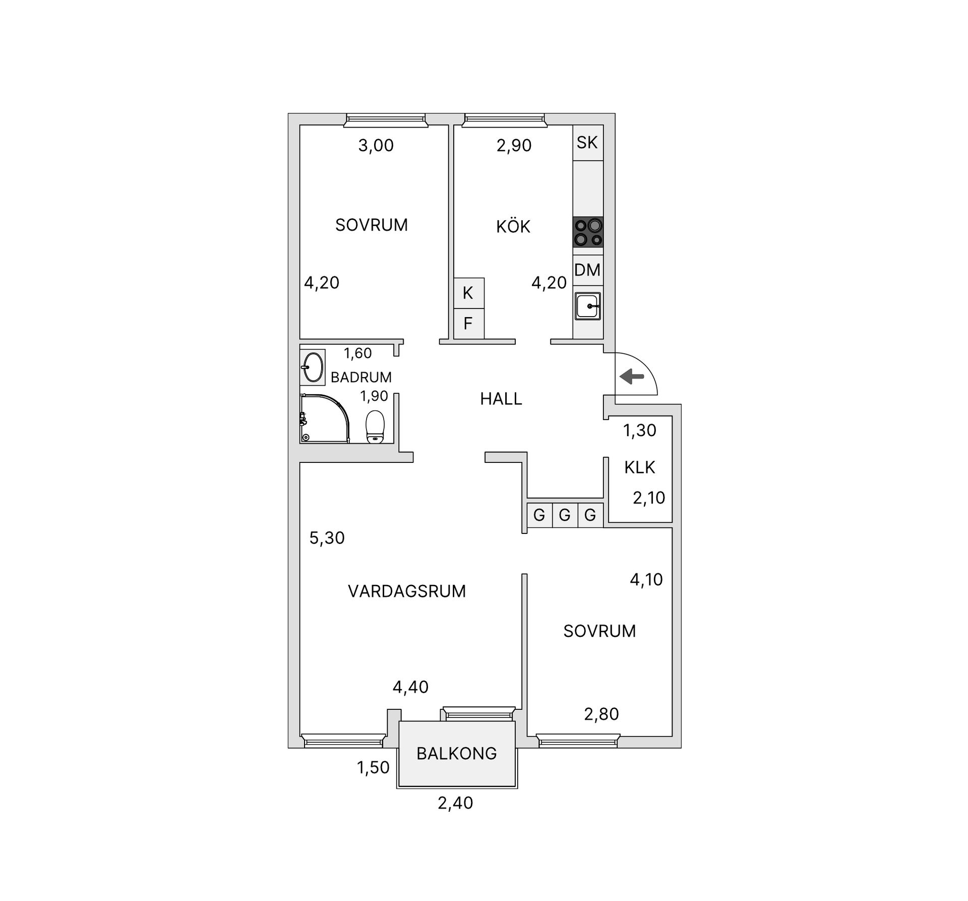 Bostadsrätt, Källängsvägen 64, Näset, Lidingö