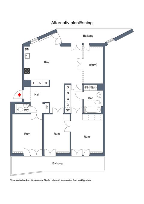 Bostadsrätt, Rorgängargatan 11, Hammarby sjöstad, Stockholm
