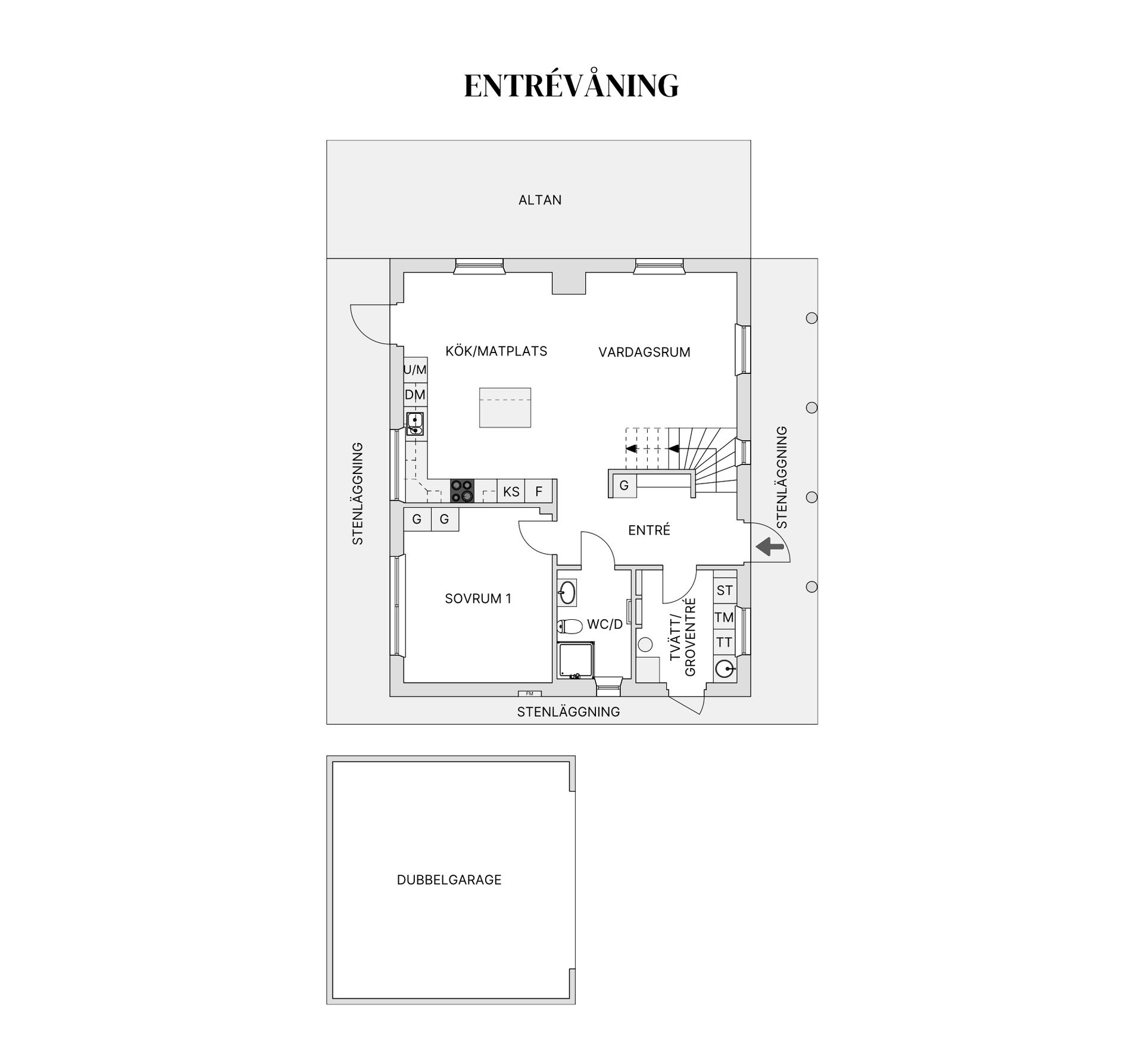 Villa, Kockhedsvägen 12, Rödbo, Göteborg