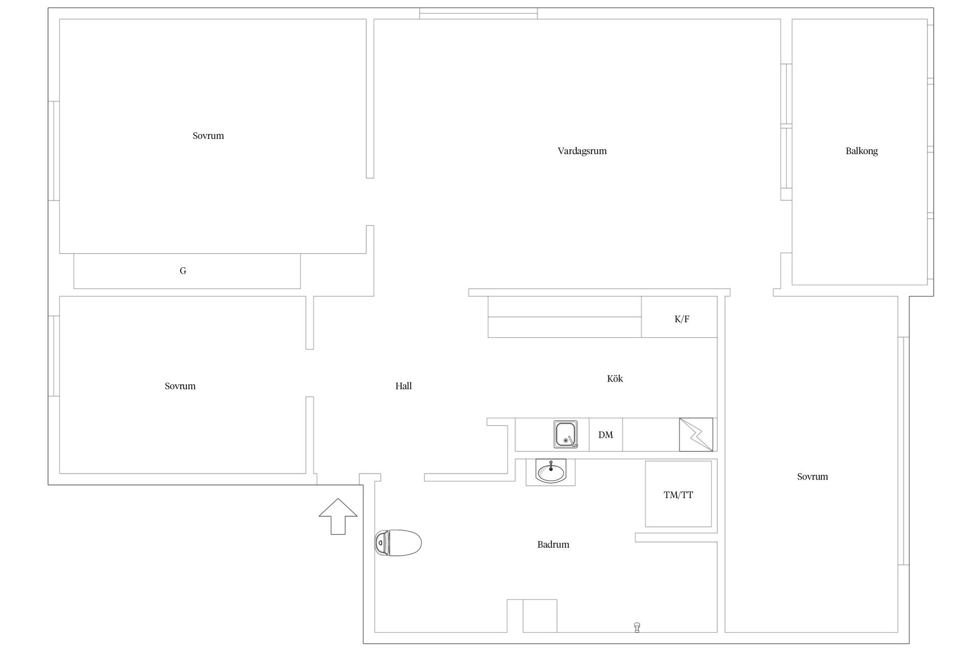 Bostadsrätt, Grönvägen 4A, Arlöv, Burlöv