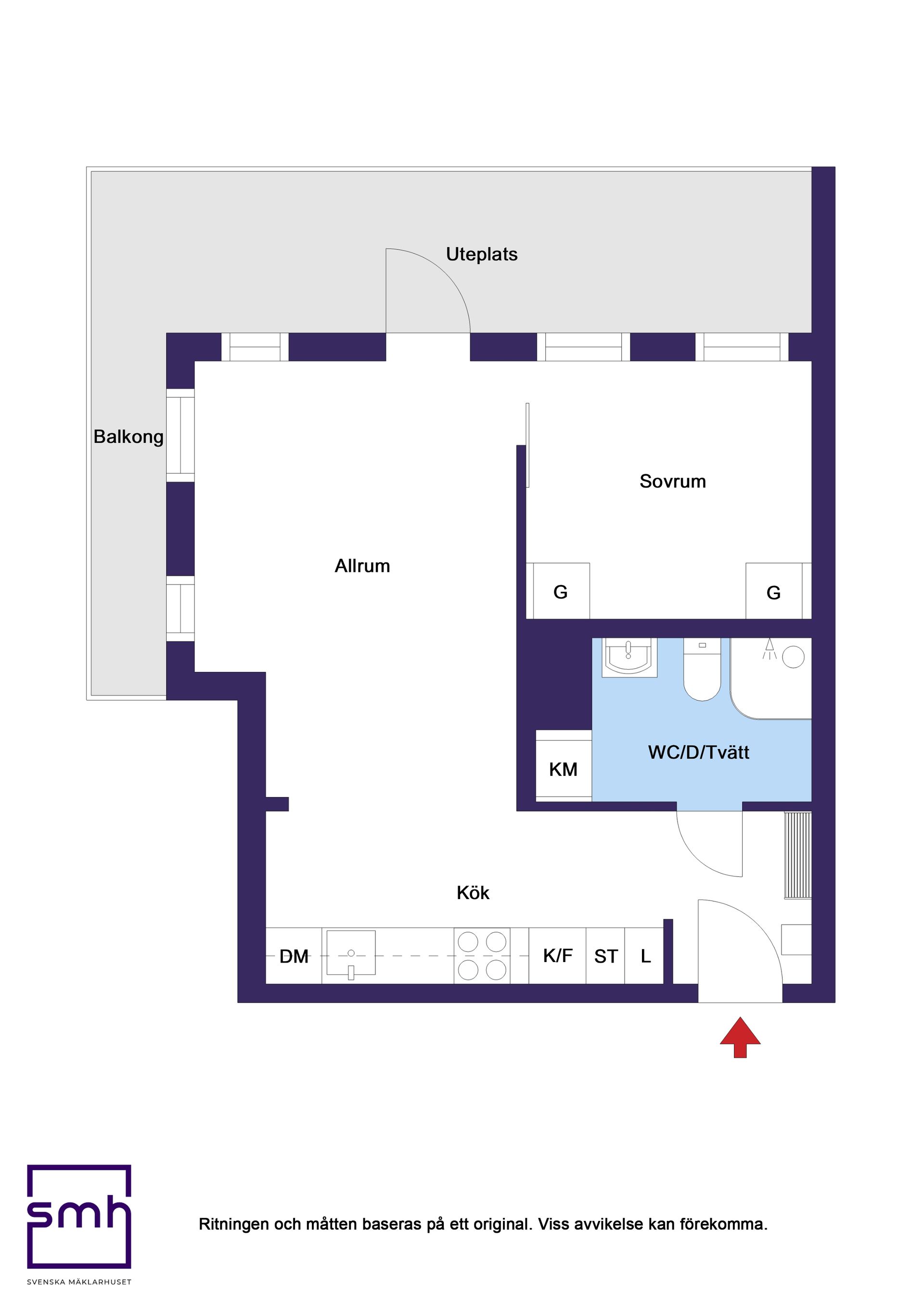 Bostadsrätt, Badvägen 2C, Åhus, Kristianstad