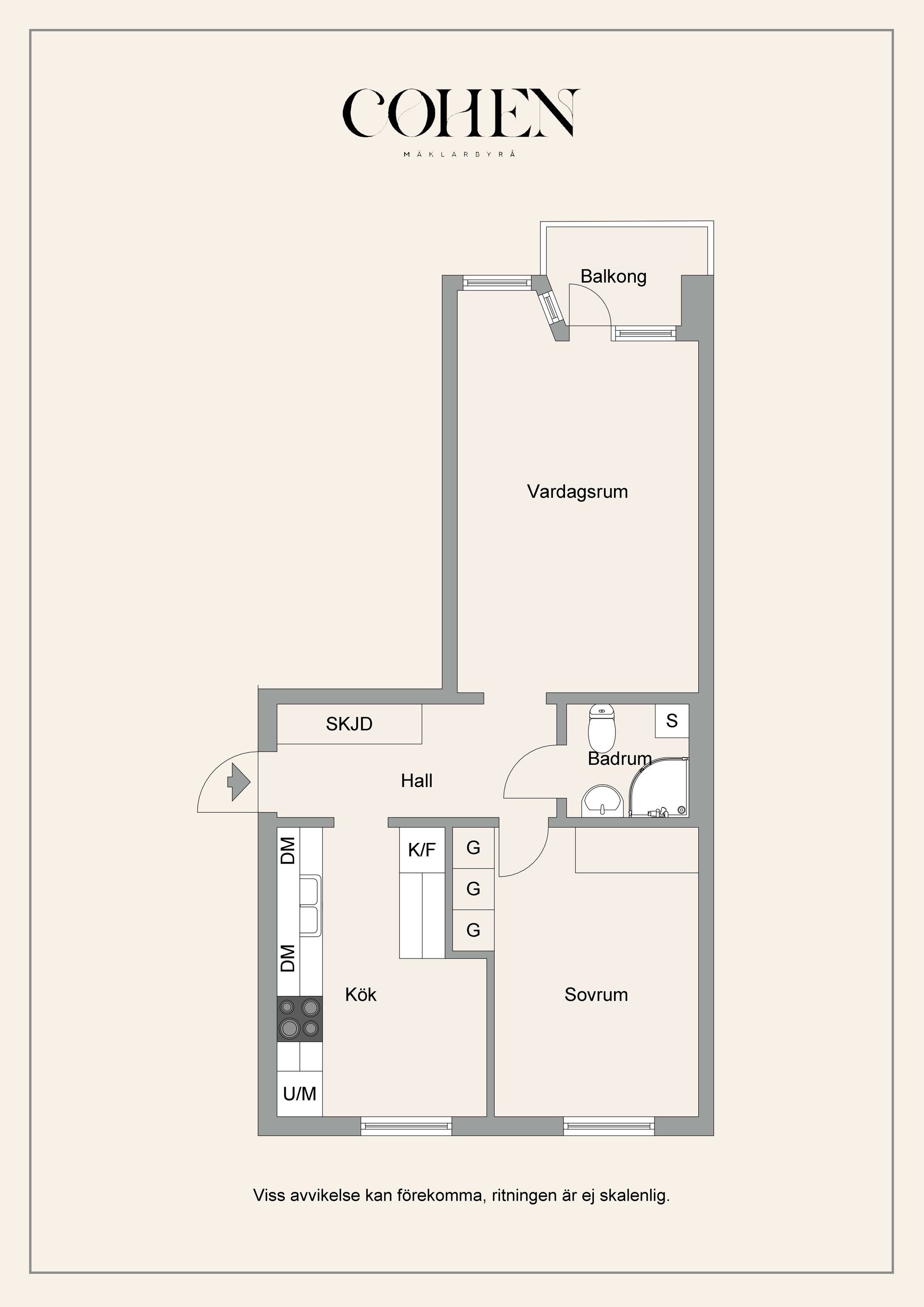 Bostadsrätt, S:t Persgatan 40B, Höganäs, Uppsala