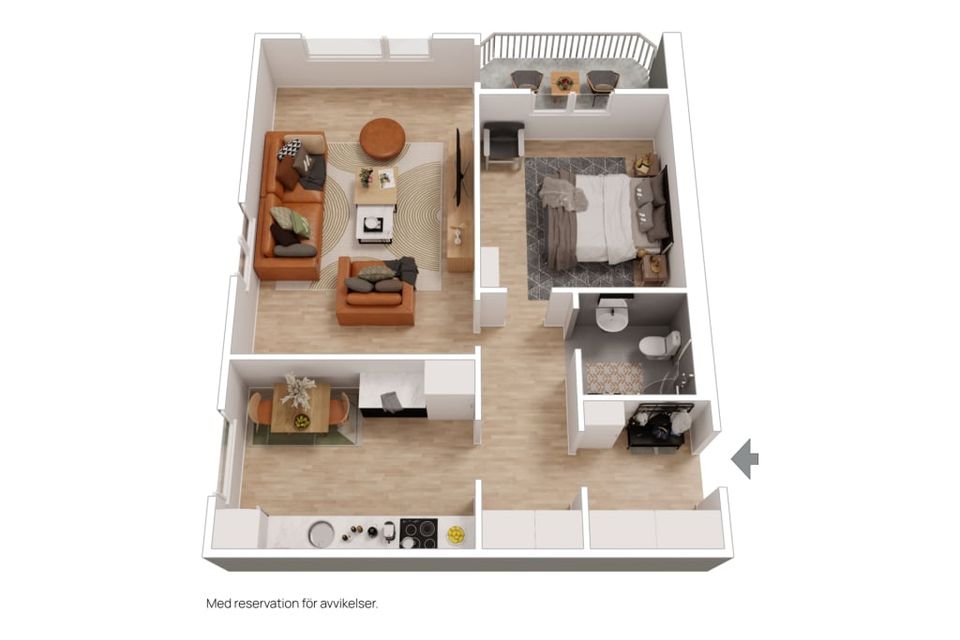 Bostadsrätt, Sidvallsgatan 29, Centralt / Eklunda / Sörby, Örebro