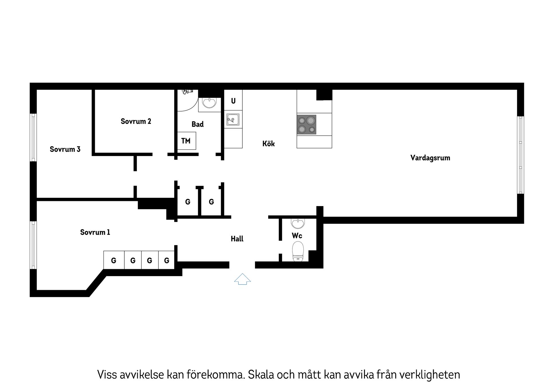 Bostadsrätt, Strindbergsgatan 41, Gärdet, Stockholm