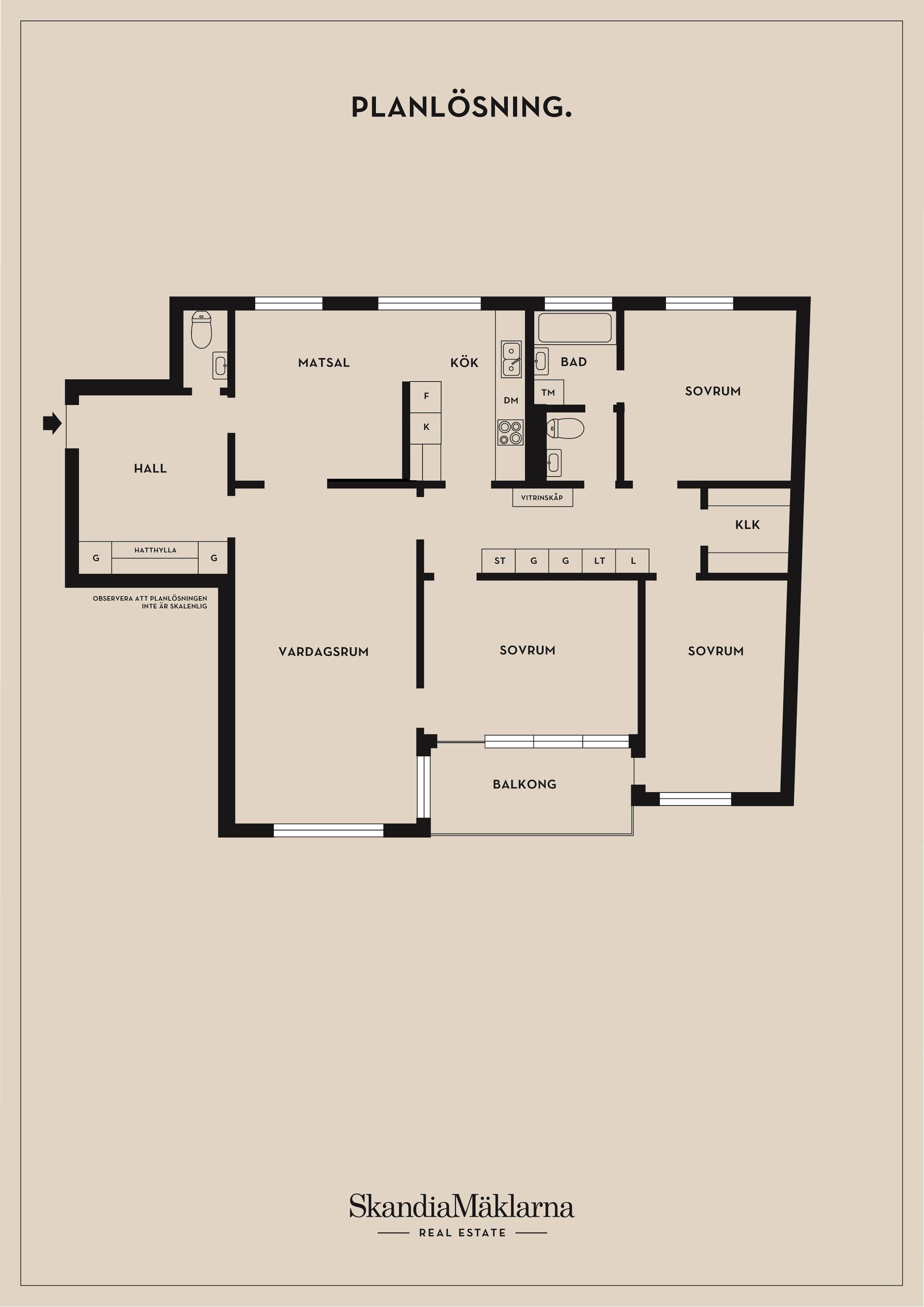 Bostadsrätt, Kampementsgatan 4, 1tr, Östermalm - Gärdet, Stockholm