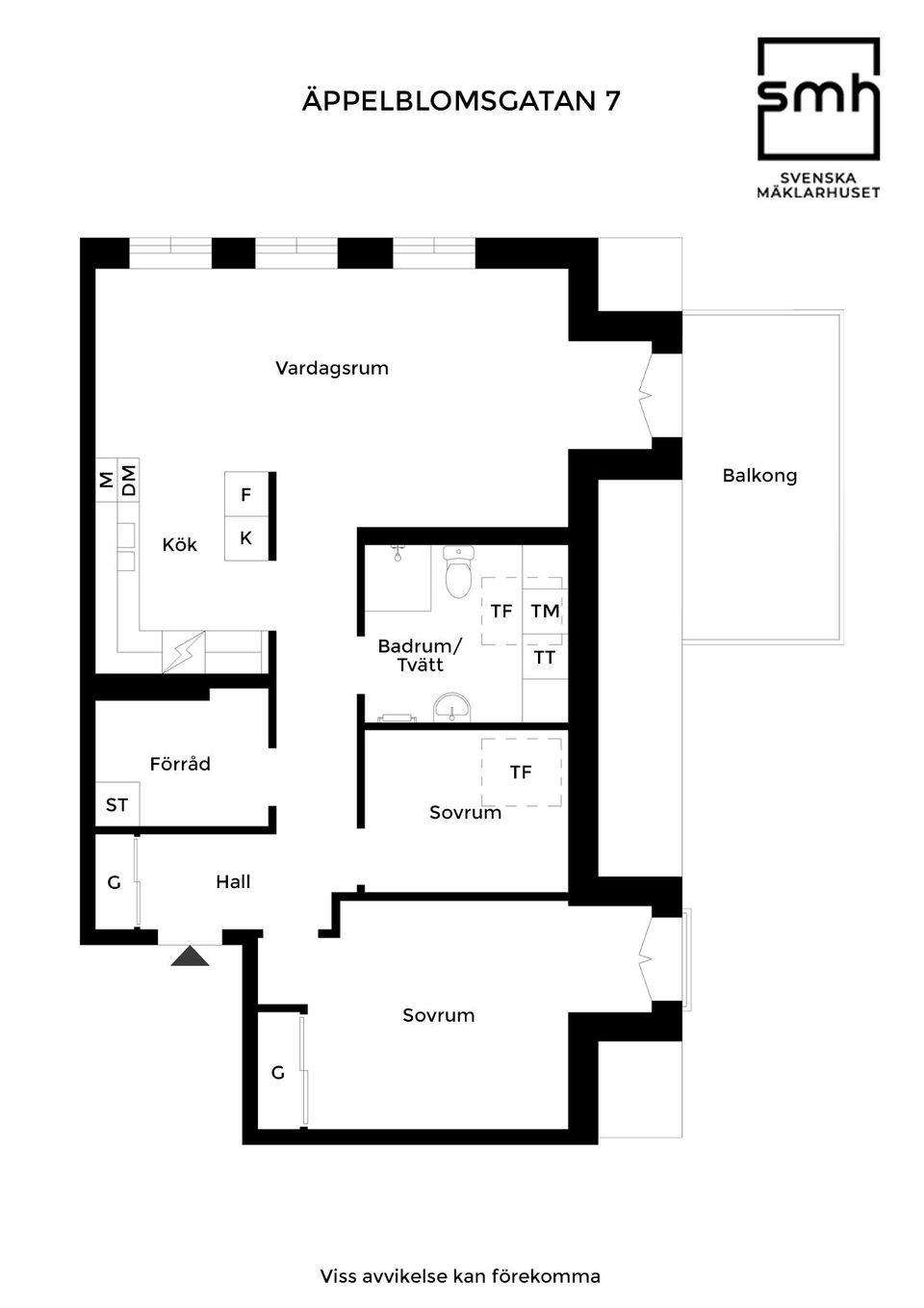 Bostadsrätt, Äppelblomsgatan 7, Magasinhusen, Landskrona