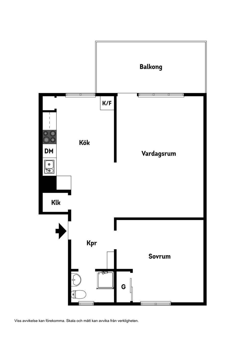 Bostadsrätt, Odengatan 4, Lövskatan, Luleå