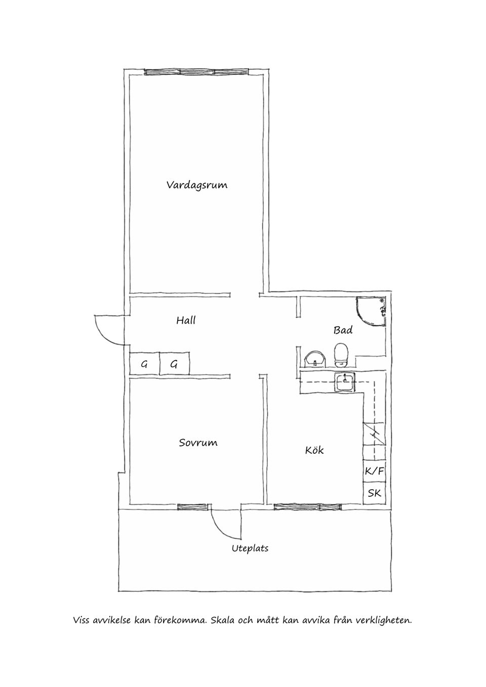 Bostadsrätt, Körvelgatan 49B, Årsta, Uppsala