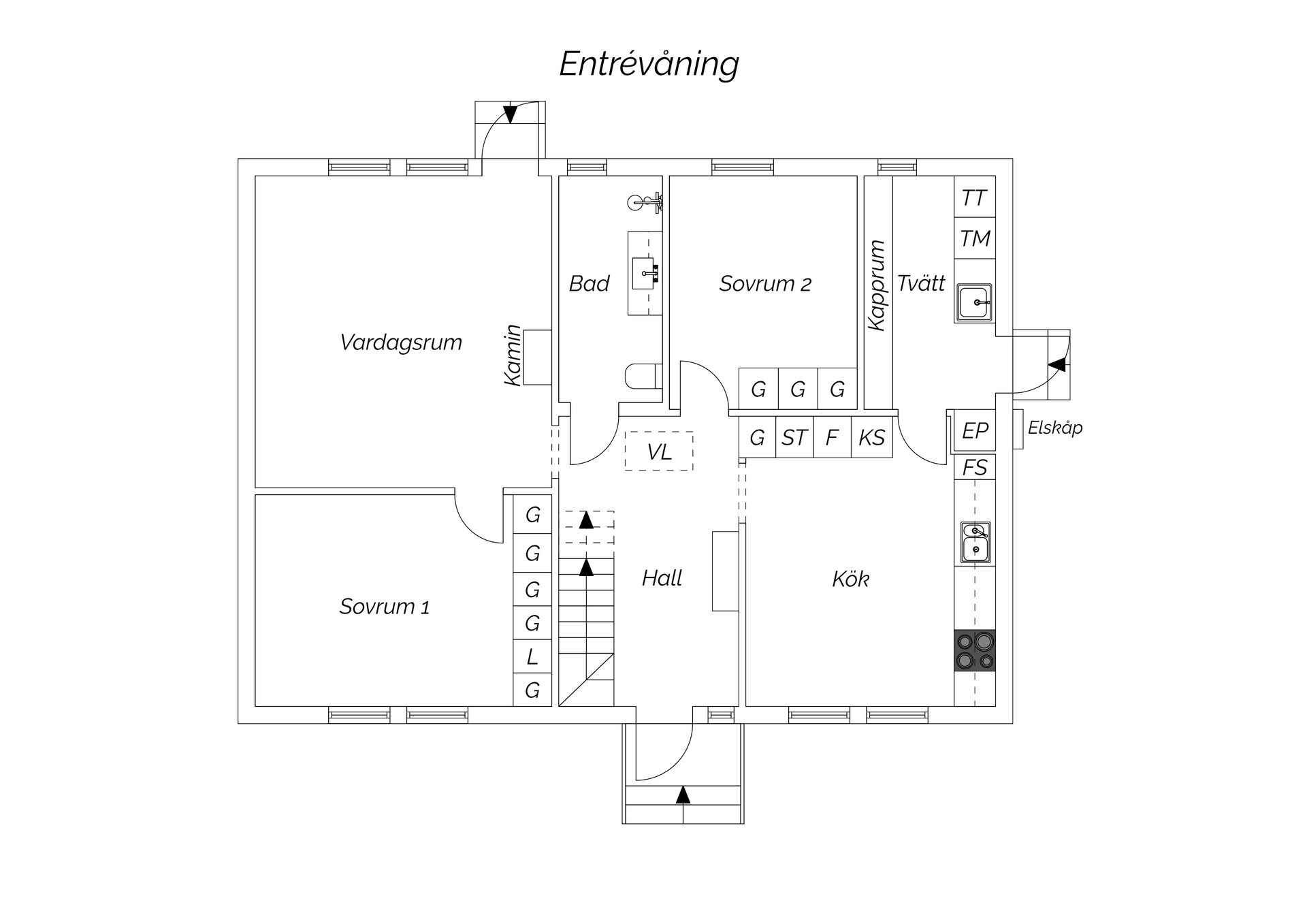 Villa, Resele prästbord 224, Sollefteå
