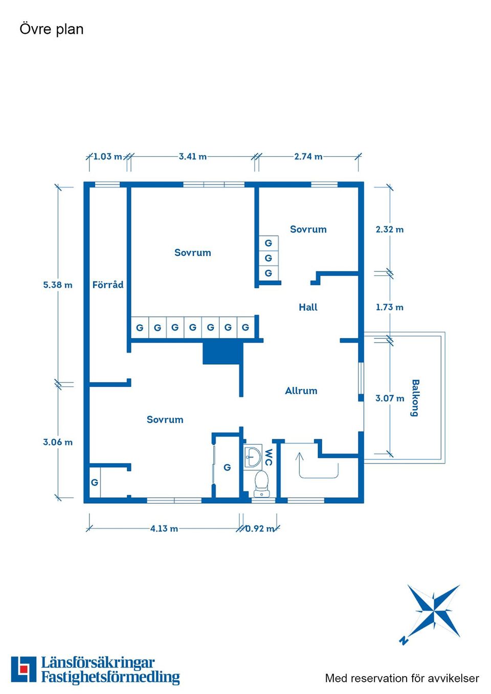 Villa, Smålandsgatan 25B, Duvedal, Motala