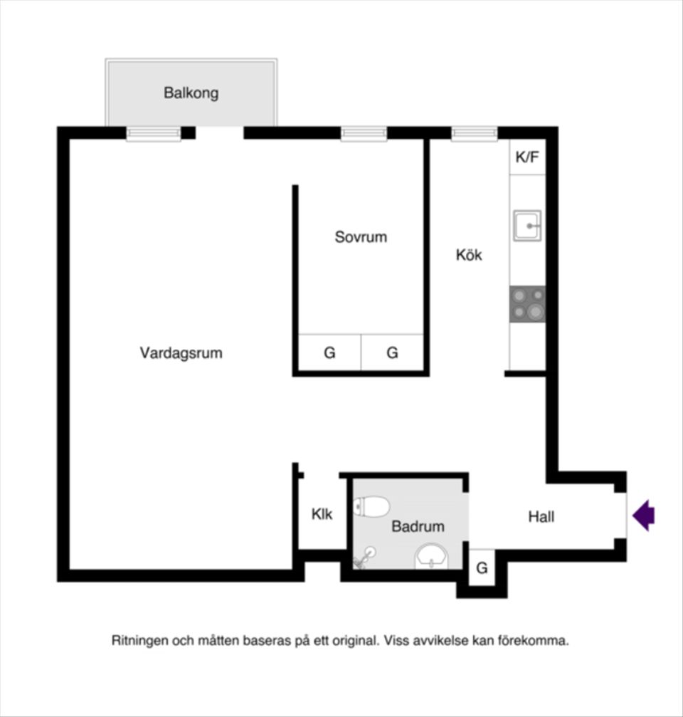 Bostadsrätt, Rosengatan 11, Sundbyberg
