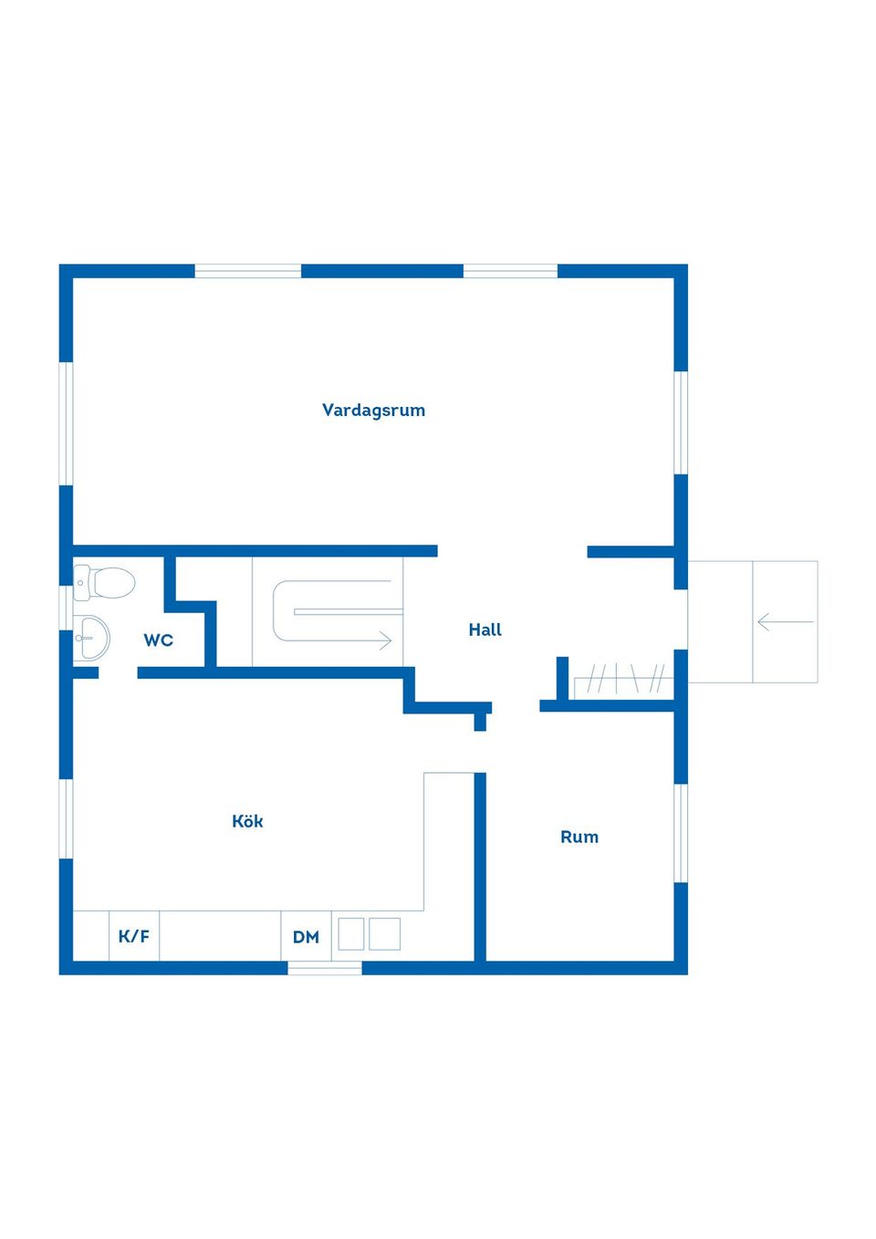 Villa, Ullervad Kommunalgården 1, Ullervad, Mariestad