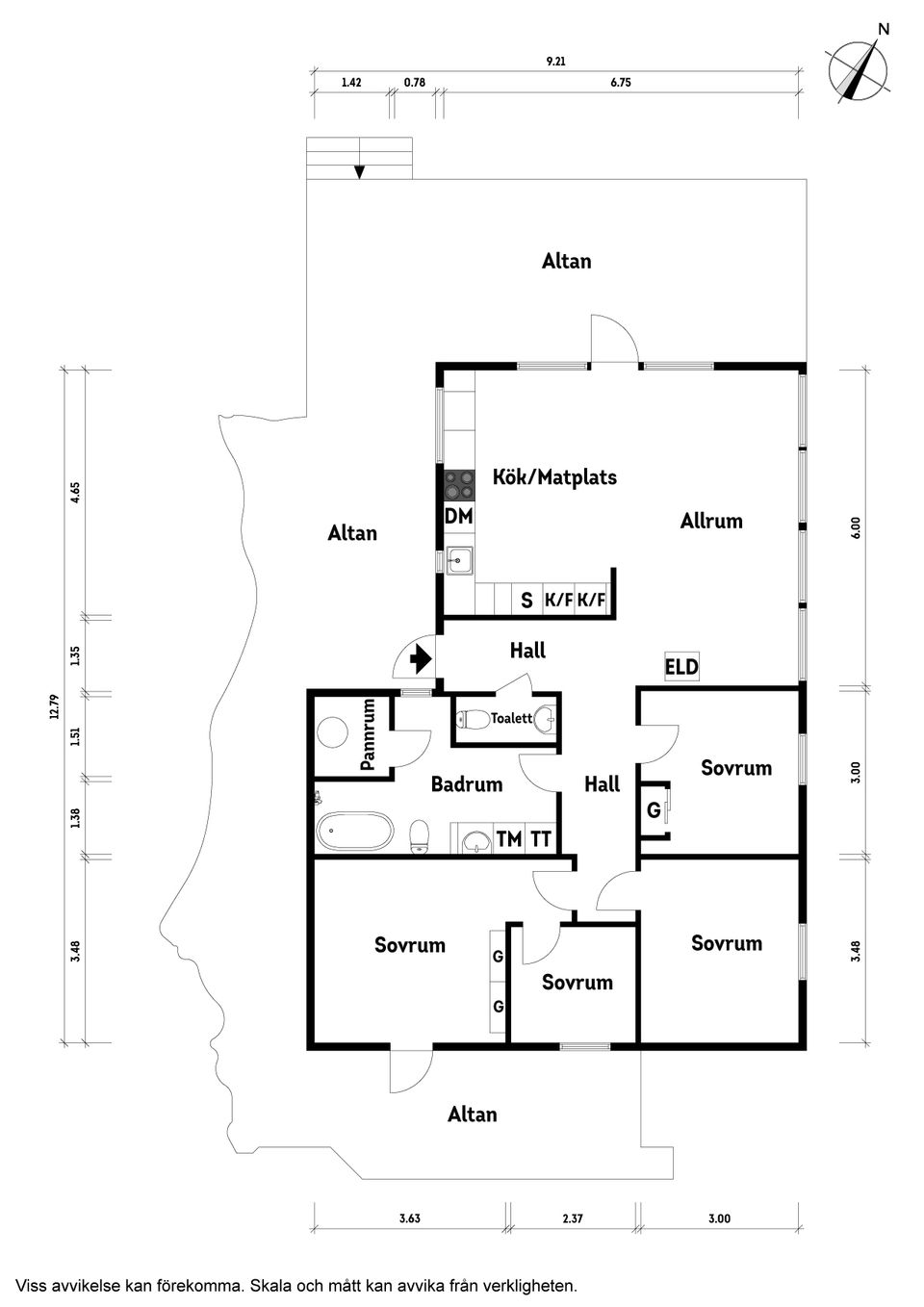 Villa, Furubergsvägen 24, Olstorp/Furuberg, Lerum
