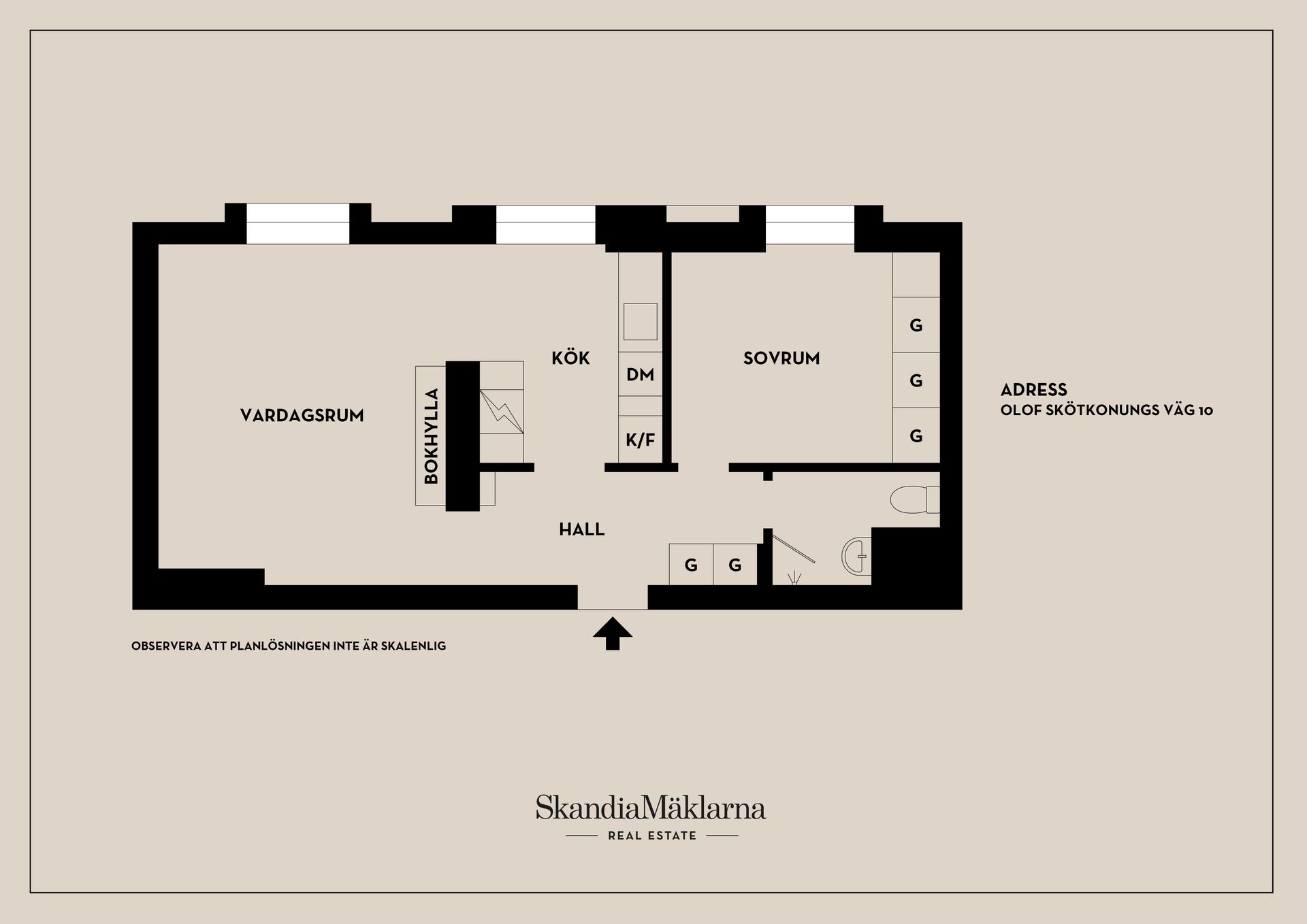 Bostadsrätt, Olof Skötkonungs Väg 10, Aspudden, Stockholm