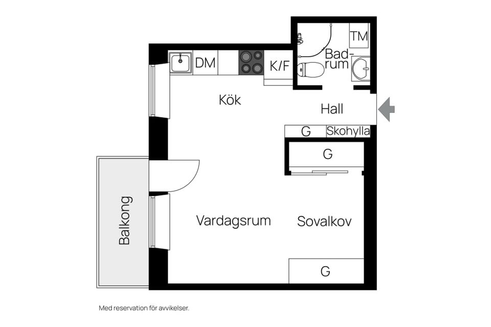 Bostadsrätt, John Bergs Plan 8, 2 tr, Kungsholmen, Stockholm