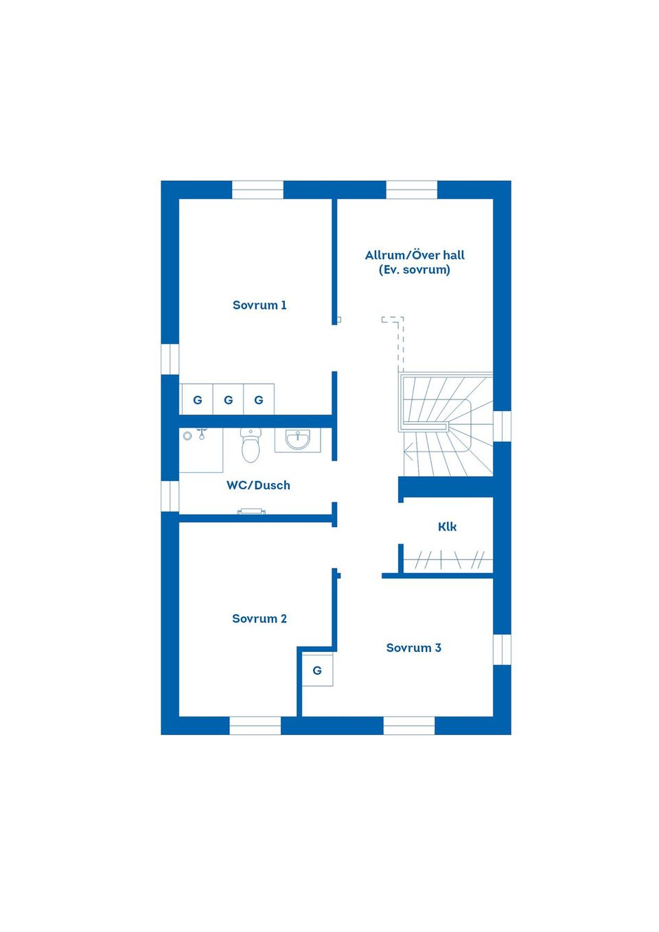 Radhus, Blåeldsbågen 40, Sturefors, Linköping