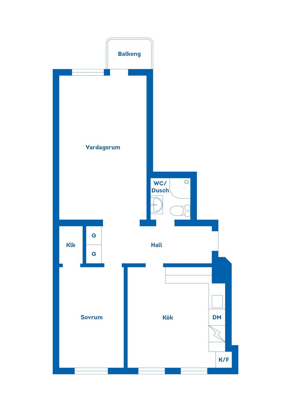 Bostadsrätt, Fredriksdalsvägen 4B, Villastaden, Gävle