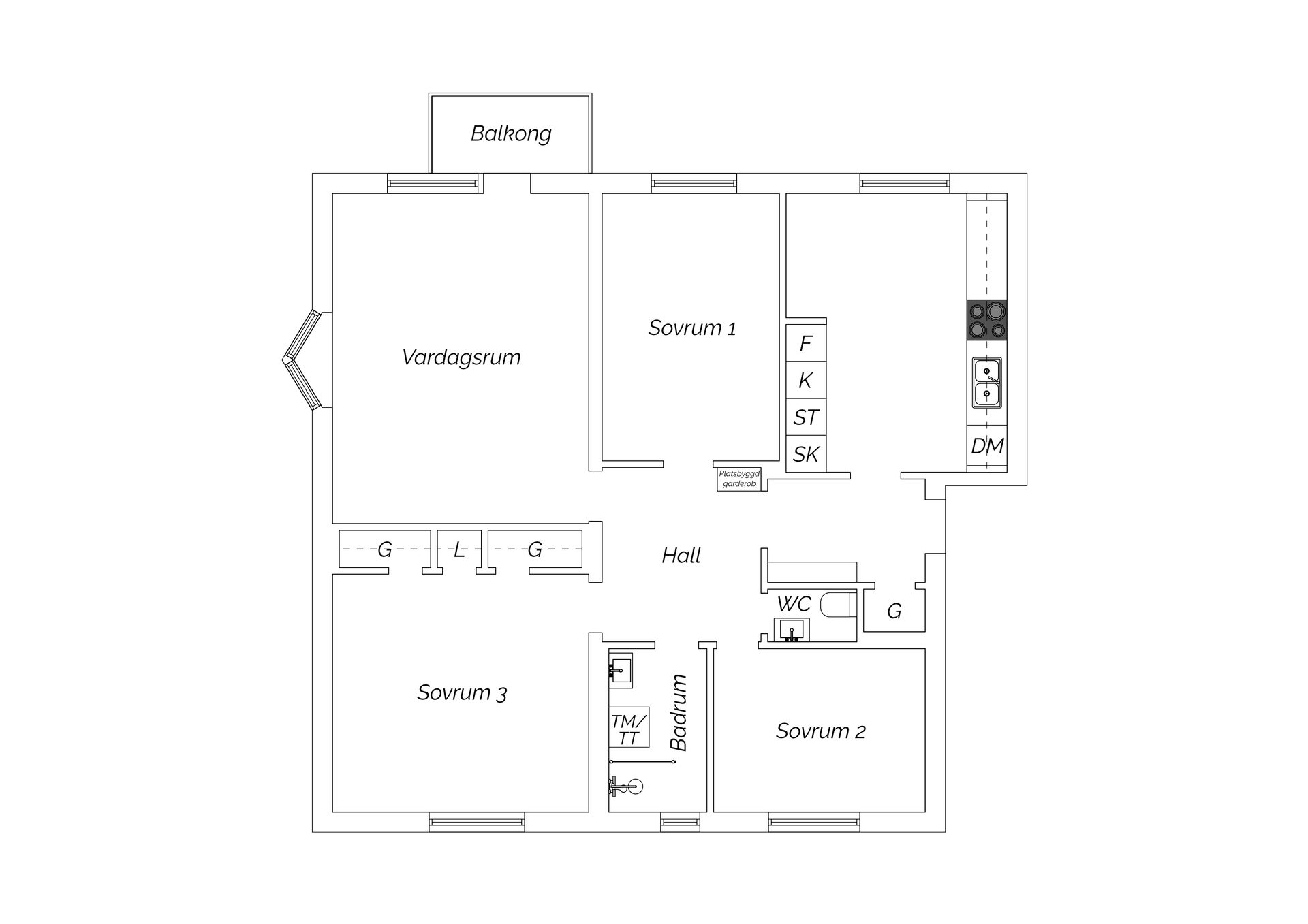 Bostadsrätt, Broddgränd 25, Västertorp, Stockholm