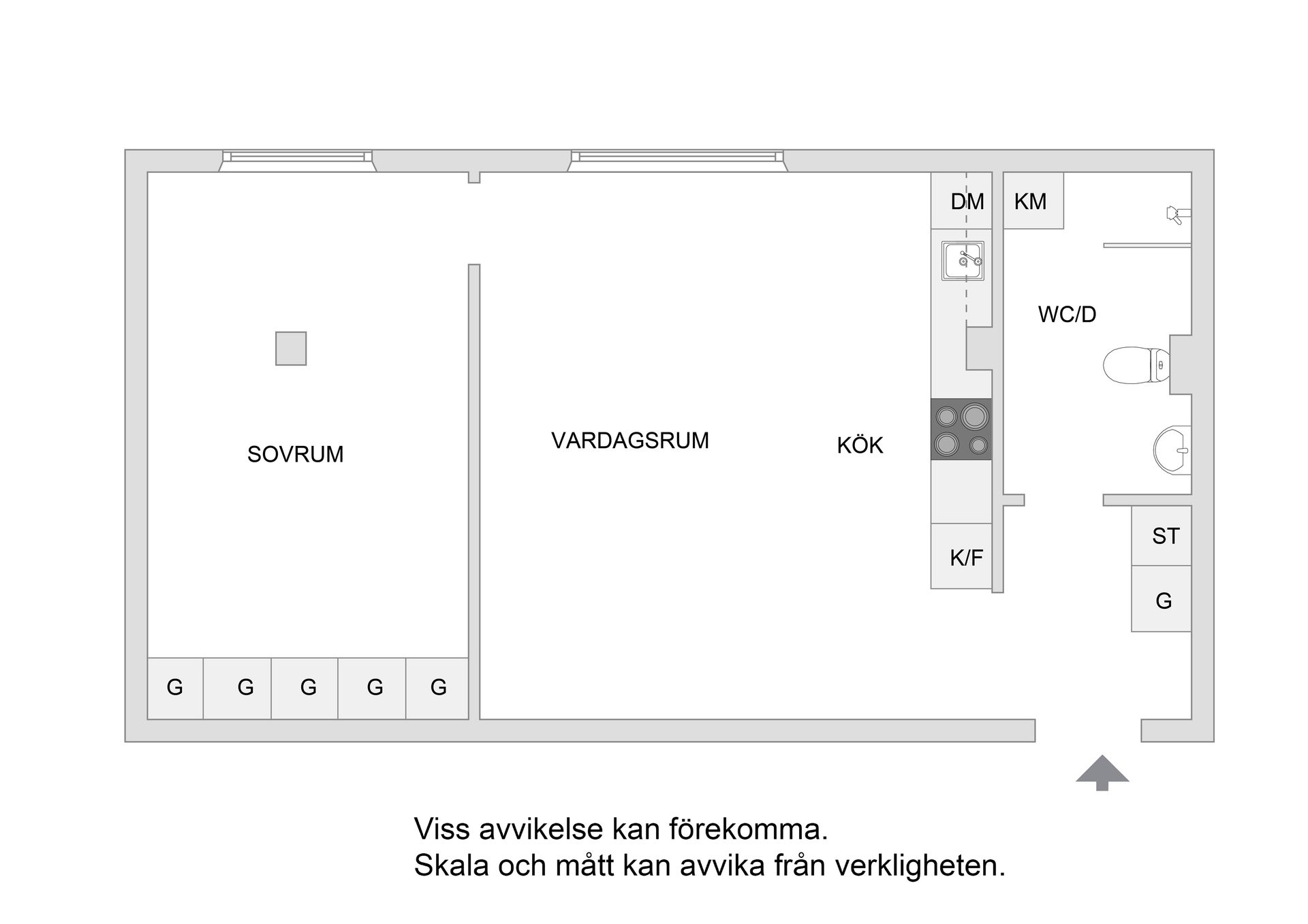 Bostadsrätt, Starrbäcksgatan 11C, 2 tr!, Centrala Sundbyberg, Sundbyberg